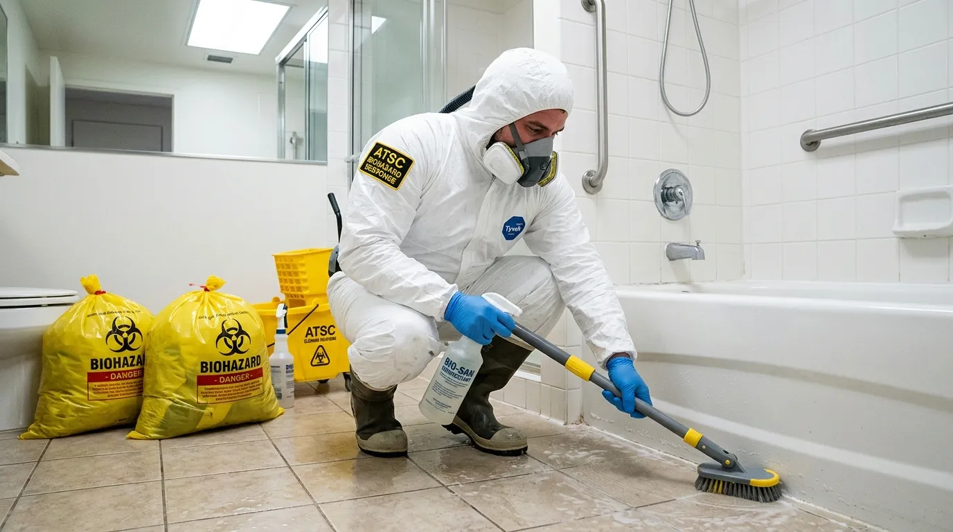 Decontamination equipment deployed for Blood Cleanup in South Jordan